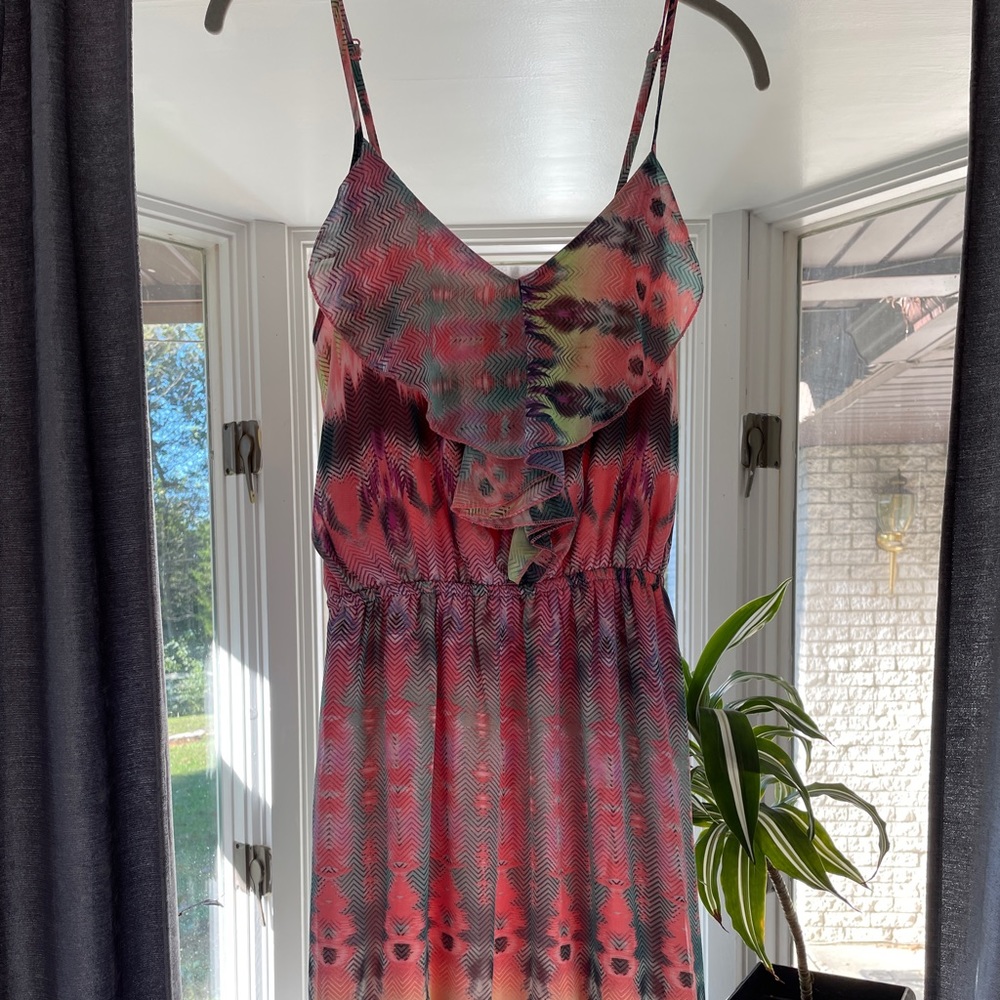 Colorful maxi dress